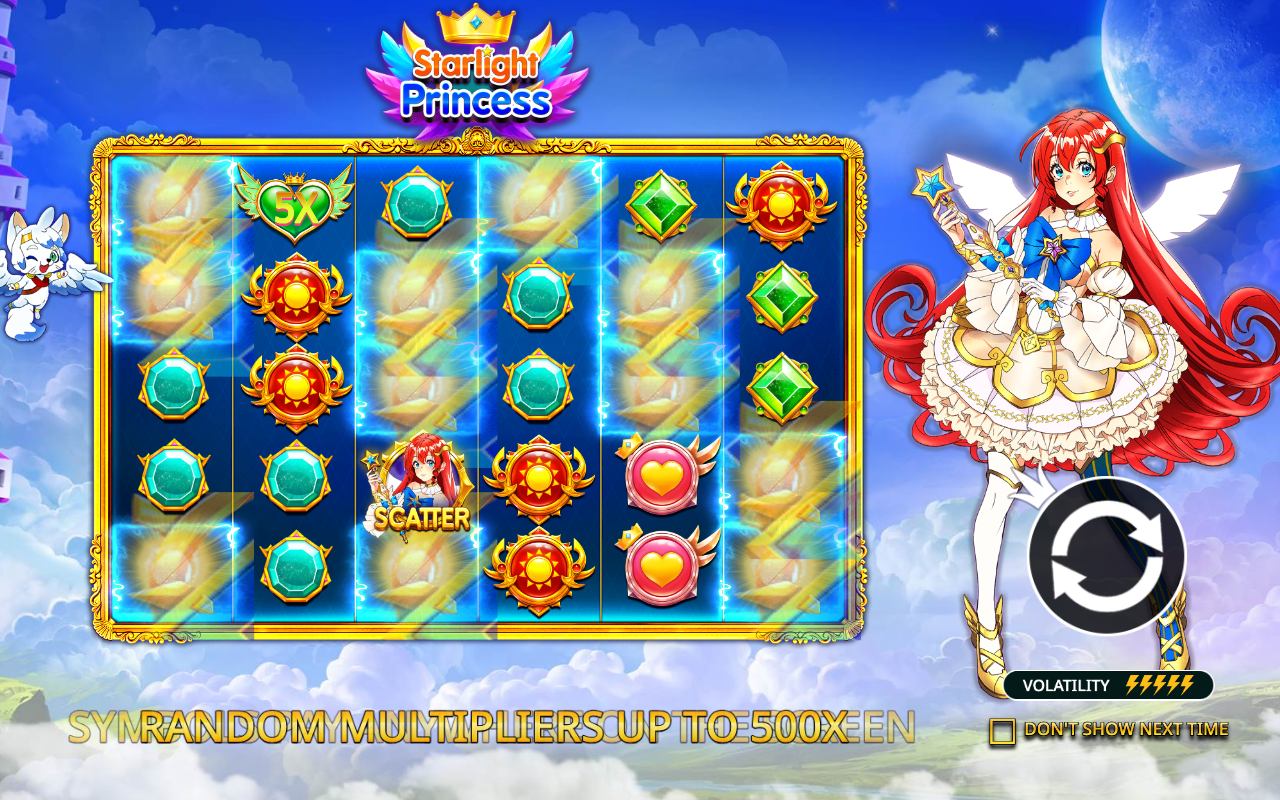 Starlight Princess Slot Review and Strategy screenshot